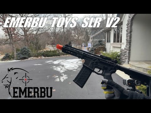 EMERBU SLR(Black) Gel Blaster Gun Demo Video - EMERBUtoys
